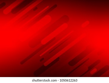Light Red vector indian curved texture. Doodles on blurred abstract background with gradient. The pattern can be used for heads of websites and designs.