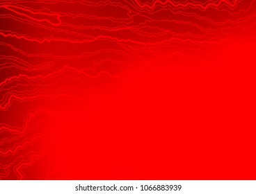 Light Red vector indian curved texture. Colorful illustration in abstract style with doodles and Zen tangles. A new texture for your design.