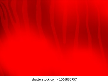 Light Red vector indian curved template. Ethnic elegant natural pattern with gradient. The elegant pattern can be used as a part of a brand book.