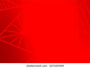 Light Red vector indian curved template. A completely new color illustration in doodle style. The doodle design can be used for your web site.