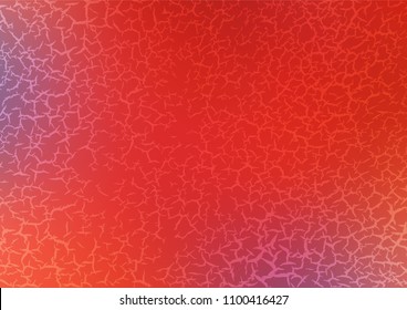 Light Red vector indian curved texture. A vague abstract illustration with doodles in Indian style. The textured pattern can be used for website.