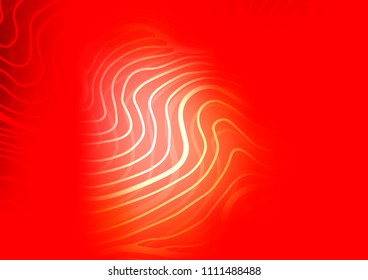 Light Red vector indian curved pattern. An elegant bright illustration with lines in Natural style. The textured pattern can be used for website.