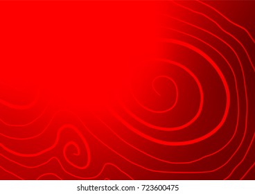 Light Red vector indian curved background. A completely new color illustration in doodle style. The pattern can be used for heads of websites and designs.