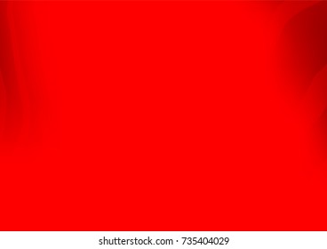 Light Red vector indian curved template. Geometric doodle illustration in Origami style with gradient. The pattern can be used for coloring books and pages for kids.