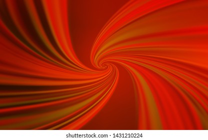 Light Red vector layout with bent lines. Creative illustration in halftone style with gradient. Pattern for your business design.