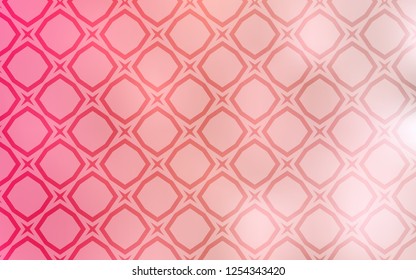 Light Red vector layout with bright stars. Decorative illustration with stars on abstract template. Pattern for websites, landing pages.