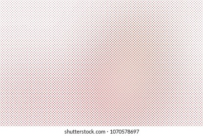 Light Red vector  layout with circle shapes. Abstract illustration with colored bubbles in nature style. Pattern can be used as texture of water, rain drops.