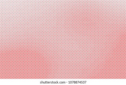 Light Red vector  layout with circle shapes. Beautiful colored illustration with blurred circles in nature style. Completely new template for your brand book.