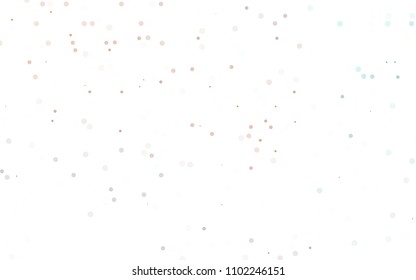 Light Red vector  layout with circle shapes. Illustration with set of shining colorful abstract circles. The pattern can be used for aqua ad, booklets.