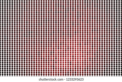 Light Red vector layout with circle shapes. Blurred decorative design in abstract style with bubbles. Pattern for beautiful websites.