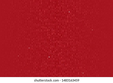 Light Red vector layout with circle shapes. Blurred bubbles on abstract background with colorful gradient. Design for your business advert.