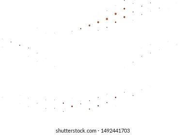 Light Red vector layout with circle shapes. Illustration with set of shining colorful abstract circles. Design for business adverts.