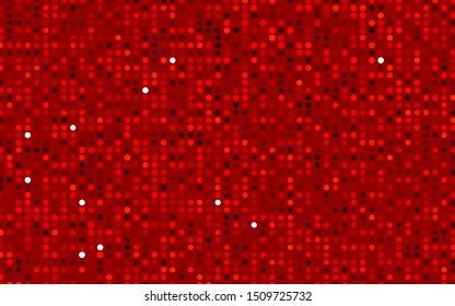 Light Red vector layout with circle shapes. Beautiful colored illustration with blurred circles in nature style. Pattern for ads, leaflets.