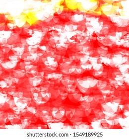 Light Red vector layout with circle shapes. Abstract colorful disks on simple gradient background. Pattern for websites.