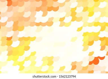 Light Red vector layout with circle shapes. Illustration with set of shining colorful abstract circles. Design for poster, banner of websites.