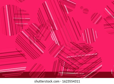 Light Red vector layout with circle shapes. Blurred bubbles on abstract background with colorful gradient. Pattern for textures of wallpapers.