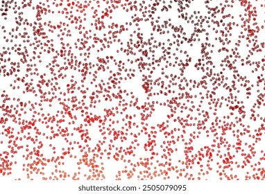 Light Red vector layout with circle shapes. Modern abstract illustration with colorful water drops. Completely new template for your brand book.