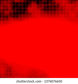 Light Red vector layout with circles. Glitter abstract illustration with colorful drops. Pattern for websites, landing pages.