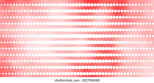 Diseño vectorial rojo claro con círculos. Ilustración abstracta brillante con gotas coloridas. Nueva plantilla para tu libro de marcas.