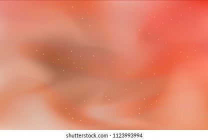Light Red vector layout with cosmic stars. Modern abstract illustration with Big Dipper stars. Smart design for your business advert.