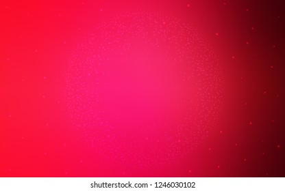 Light Red vector layout with cosmic stars. Glitter abstract illustration with colorful cosmic stars. Pattern for astrology websites.