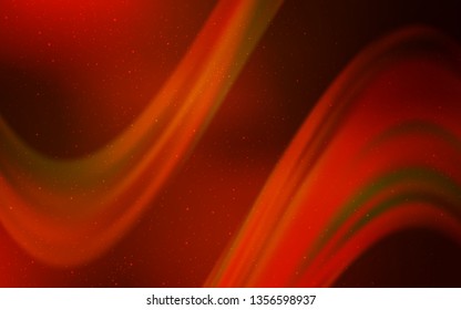 Light Red vector layout with cosmic stars. Shining colored illustration with bright astronomical stars. Pattern for futuristic ad, booklets.