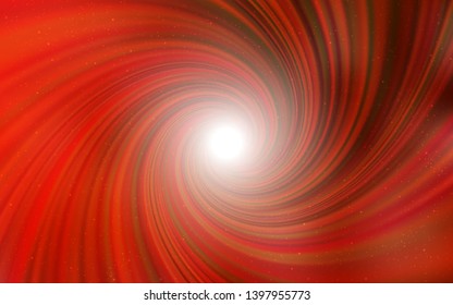 Light Red vector layout with cosmic stars. Shining illustration with sky stars on abstract template. Template for cosmic backgrounds.