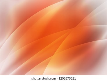 Light Red vector layout with curved lines. Blurred decorative design in simple style with lines. The template can be used as a background.