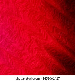 Light Red vector layout with curves. Colorful geometric sample with gradient curves.  Pattern for booklets, leaflets.