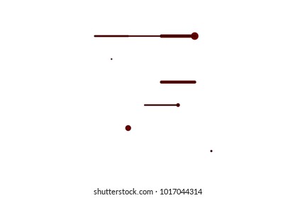 Light Red vector layout with flat lines. Capsules on blurred abstract background with gradient. The template can be used as a background.