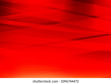 Light Red vector layout with flat lines. Glitter abstract illustration with colored sticks. The pattern can be used for websites.