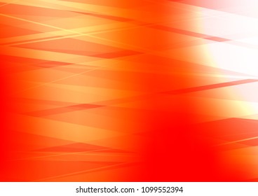 Light Red vector layout with flat lines. Lines on blurred abstract background with gradient. The pattern can be used for websites.