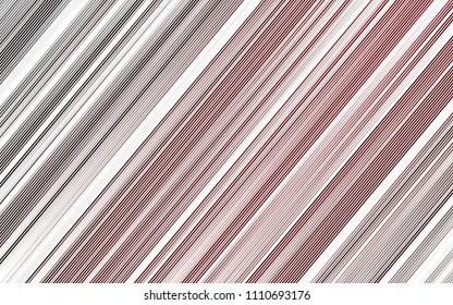 Light Red vector layout with flat lines. Decorative shining illustration with lines on abstract template. The template can be used as a background.