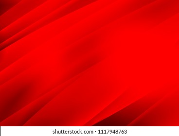 Light Red vector layout with flat diagonal lines. Lines on blurred abstract background with gradient. The pattern can be used as ads, poster, banner for commercial.