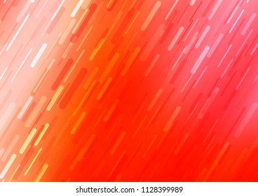 Light Red vector layout with flat lines. Shining colored illustration with narrow lines. Smart design for your business advert.