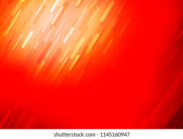 Light Red vector layout with flat lines. Blurred decorative design in simple style with lines. The pattern can be used as ads, poster, banner for commercial.