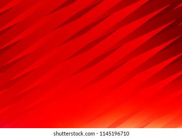 Light Red vector layout with flat lines. Blurred decorative design in simple style with lines. The pattern can be used for websites.