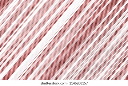Light Red vector layout with flat lines. Lines on blurred abstract background with gradient. The pattern can be used for websites.
