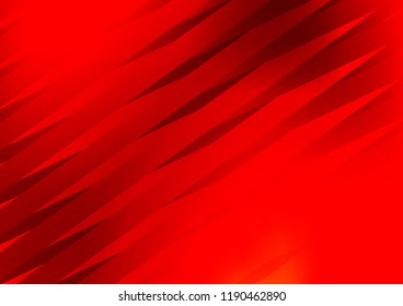 Light Red vector layout with flat lines. Modern geometrical abstract illustration with staves. Smart design for your business advert.