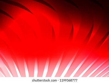 Light Red vector layout with flat lines. Modern geometrical abstract illustration with staves. Smart design for your business advert.