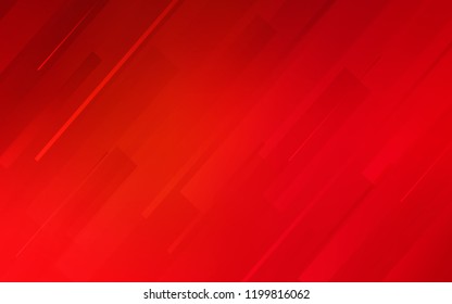 Light Red vector layout with flat lines. Shining colored illustration with sharp stripes. Best design for your ad, poster, banner.