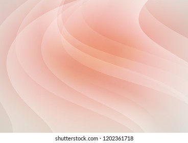 Light Red vector layout with flat lines. Decorative shining illustration with lines on abstract template. Smart design for your business advert.