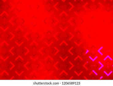 Light Red vector layout with flat lines. Modern geometrical abstract illustration with staves. The pattern can be used as ads, poster, banner for commercial.