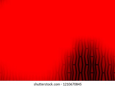 Light Red vector layout with flat lines. Glitter abstract illustration with colored sticks. Smart design for your business advert.