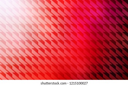 Light Red vector layout with flat lines. Blurred decorative design in simple style with lines. Pattern for ad, booklets, leaflets.