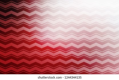 Light Red vector layout with flat lines. Glitter abstract illustration with colorful sticks. Best design for your ad, poster, banner.
