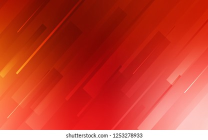 Light Red vector layout with flat lines. Shining colored illustration with sharp stripes. Pattern for your busines websites.