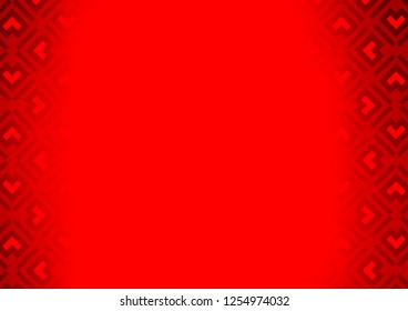 Light Red vector layout with flat lines. Shining colored illustration with narrow lines. Backdrop for TV commercials.