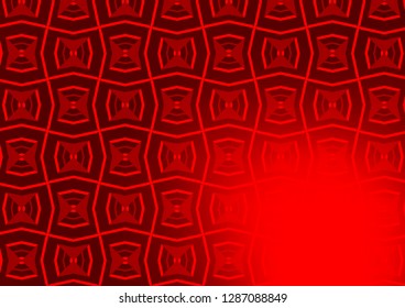 Light Red vector layout with flat lines. Modern geometrical abstract illustration with staves. Pattern for websites, landing pages.