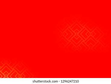 Light Red vector layout with flat lines. Shining colored illustration with narrow lines. Best design for your ad, poster, banner.